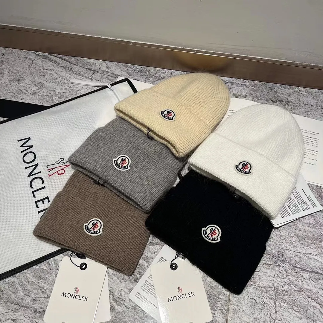 MONCLER 兔毛针织帽