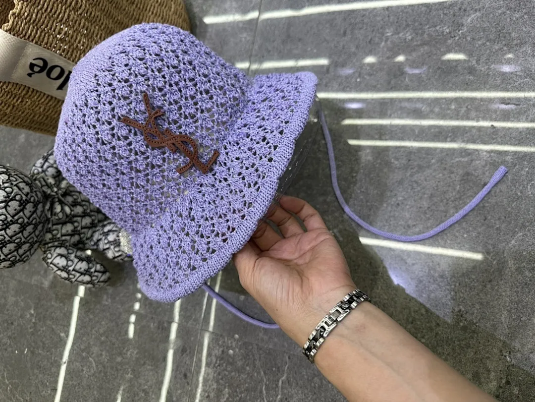 YsL 爆款手工钩针渔夫帽