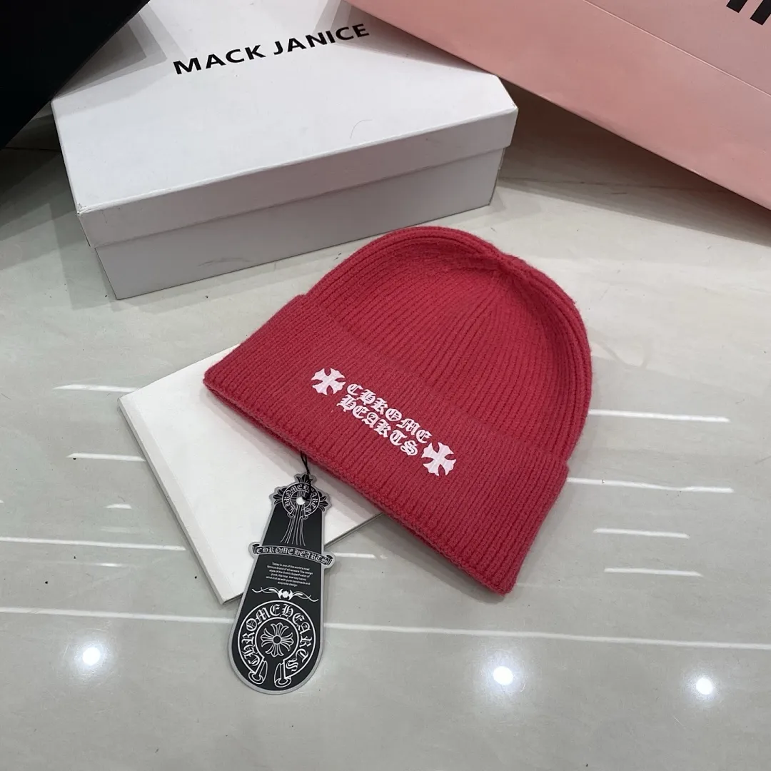 克罗心 羊绒针织帽