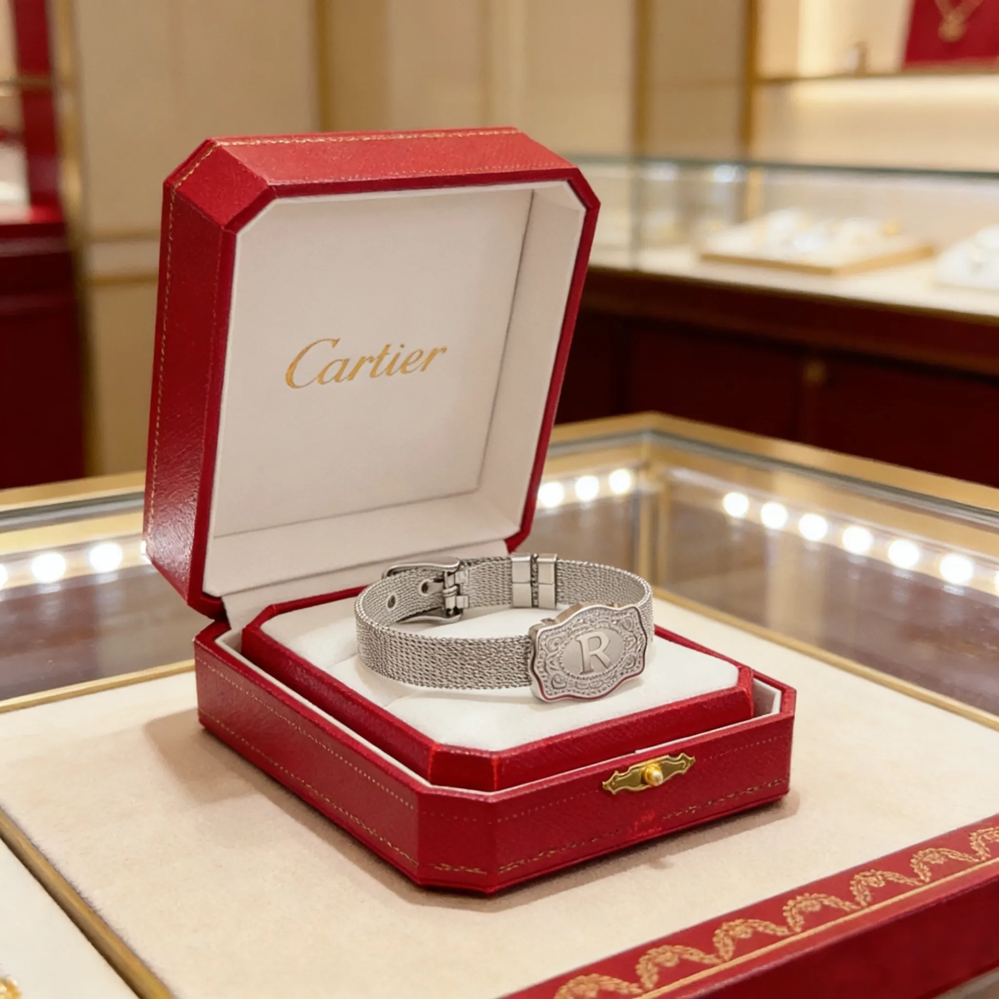 P125 卡地亚！ 手链 高端定制版本 镶嵌钻工艺 V金材质 经典而时尚风格 用凌厉线条重构爱情美学！打破常规，镶嵌钻设计反而成就高级感天花板&mdash;&mdash;无需浮华堆砌，爱本应纯粹如初 卡地亚受众多明星网红的爱戴 豹子系列手镯 绝对是永恒经典 而且男女不限 年龄不限 ！戴上它你就是焦点！