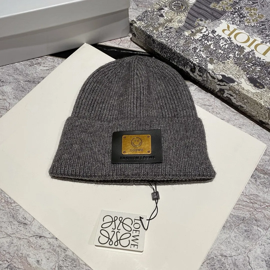 LOEWE 羊绒针织帽