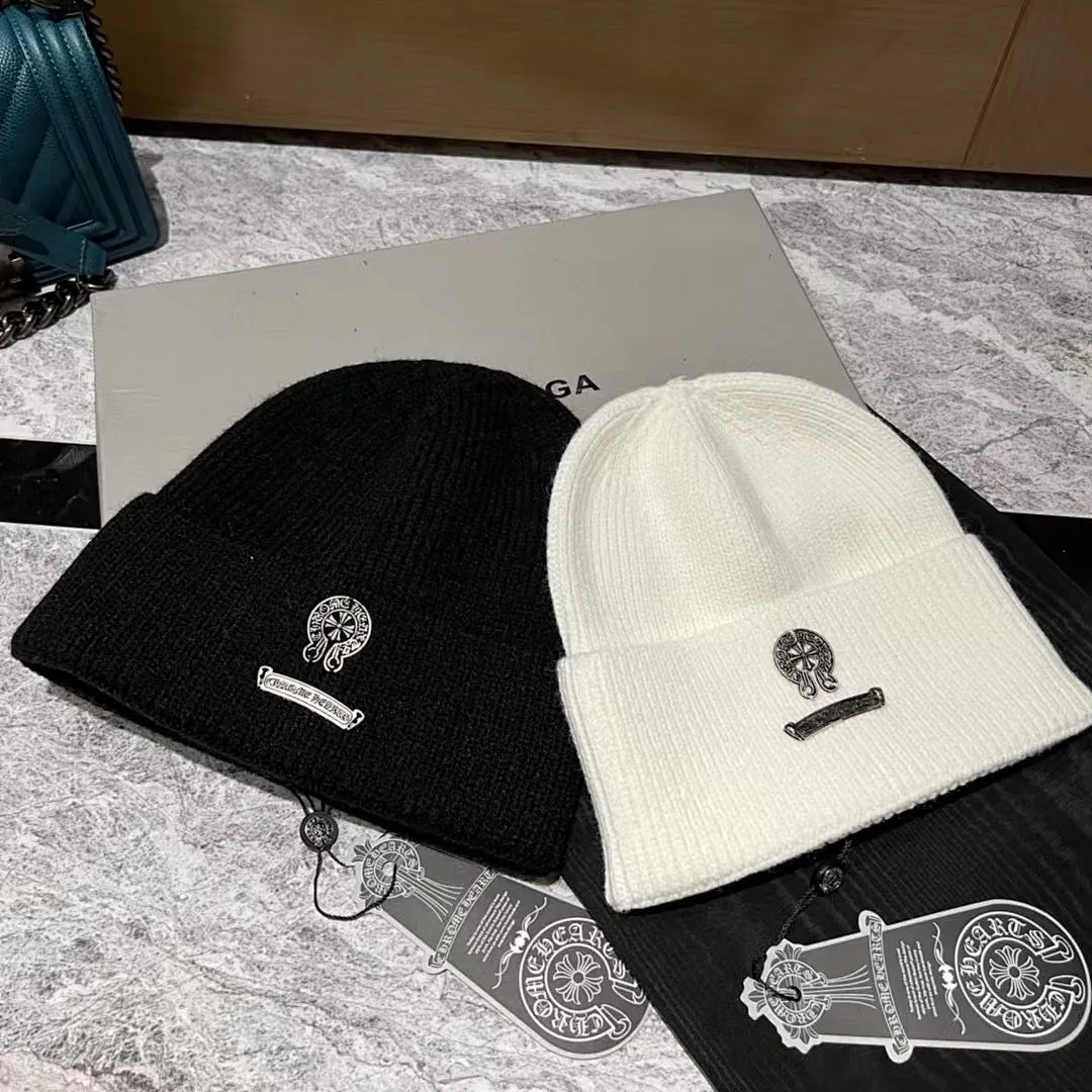 克罗心 羊绒针织帽