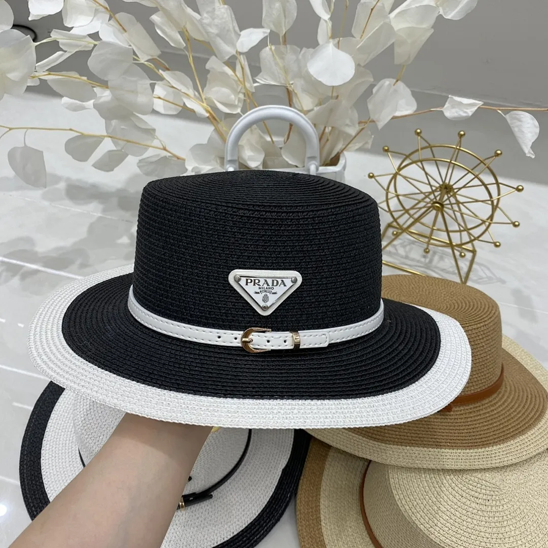 普拉达 平顶帽