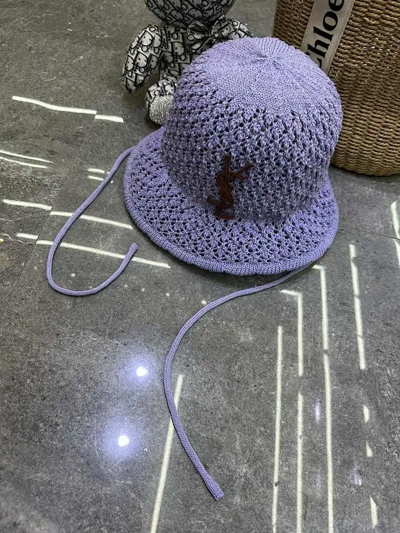 YsL 爆款手工钩针渔夫帽