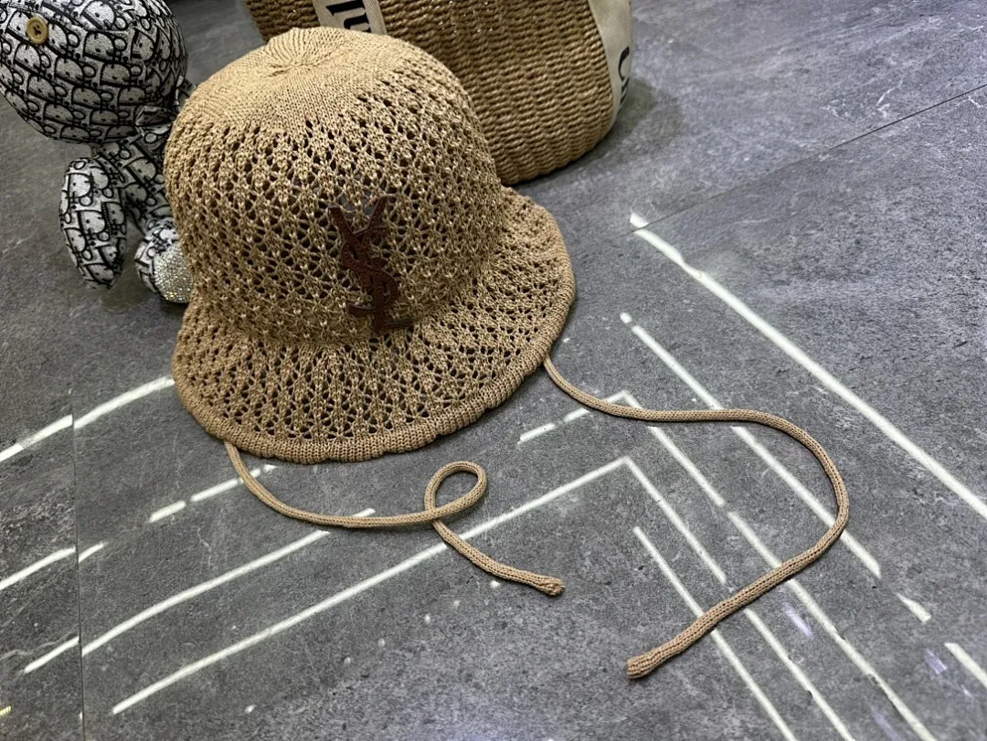YsL 爆款手工钩针渔夫帽