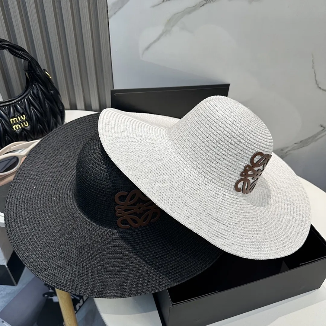 LOEWE罗意威大檐帽，太阳大草帽，细草制作，官方款开模，非市场普通版本,头围57cm