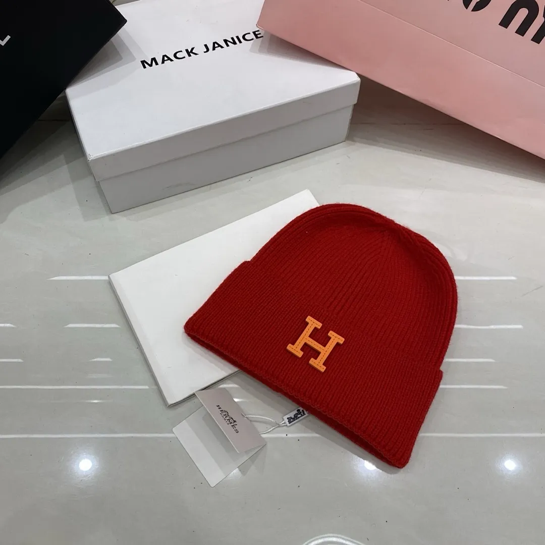 H爱马仕 羊绒针织帽