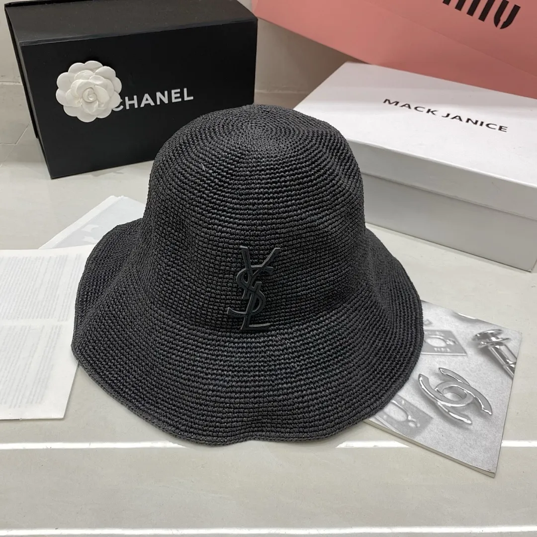 YSL 钩针渔夫帽