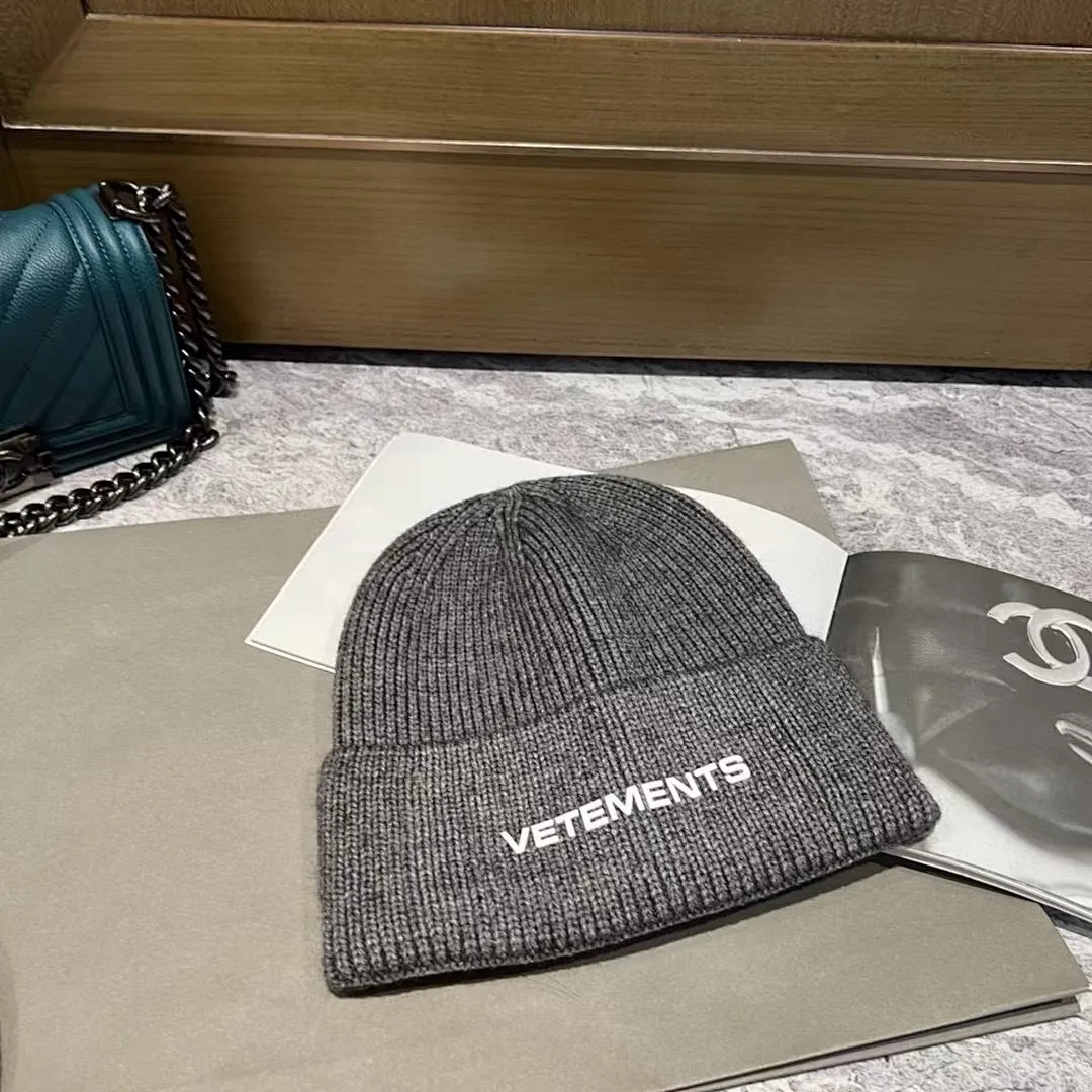 潮牌 羊绒针织帽