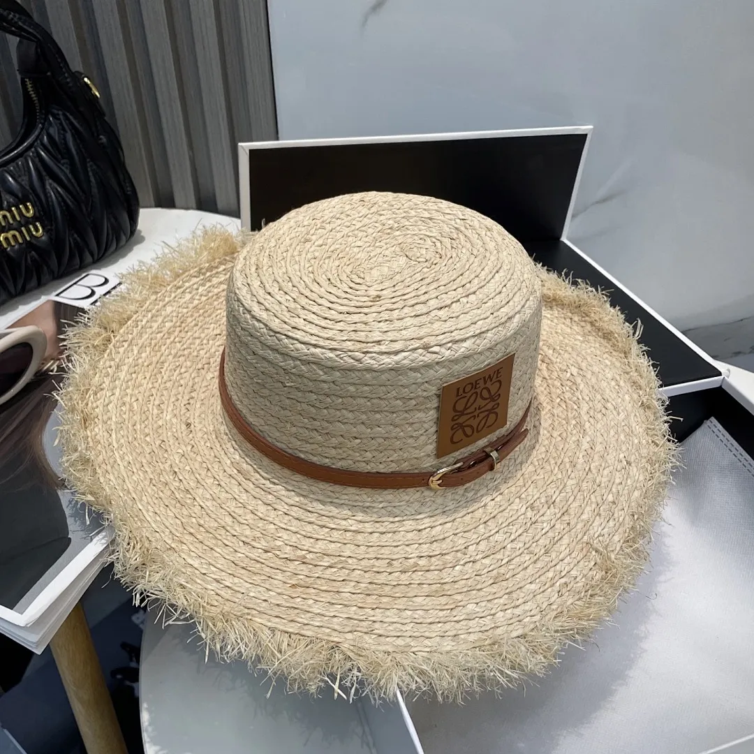 罗意威LOEWE上新品💗 这顶大帽檐的超级好看！！贼出片 罗意威拉菲草大帽檐草帽