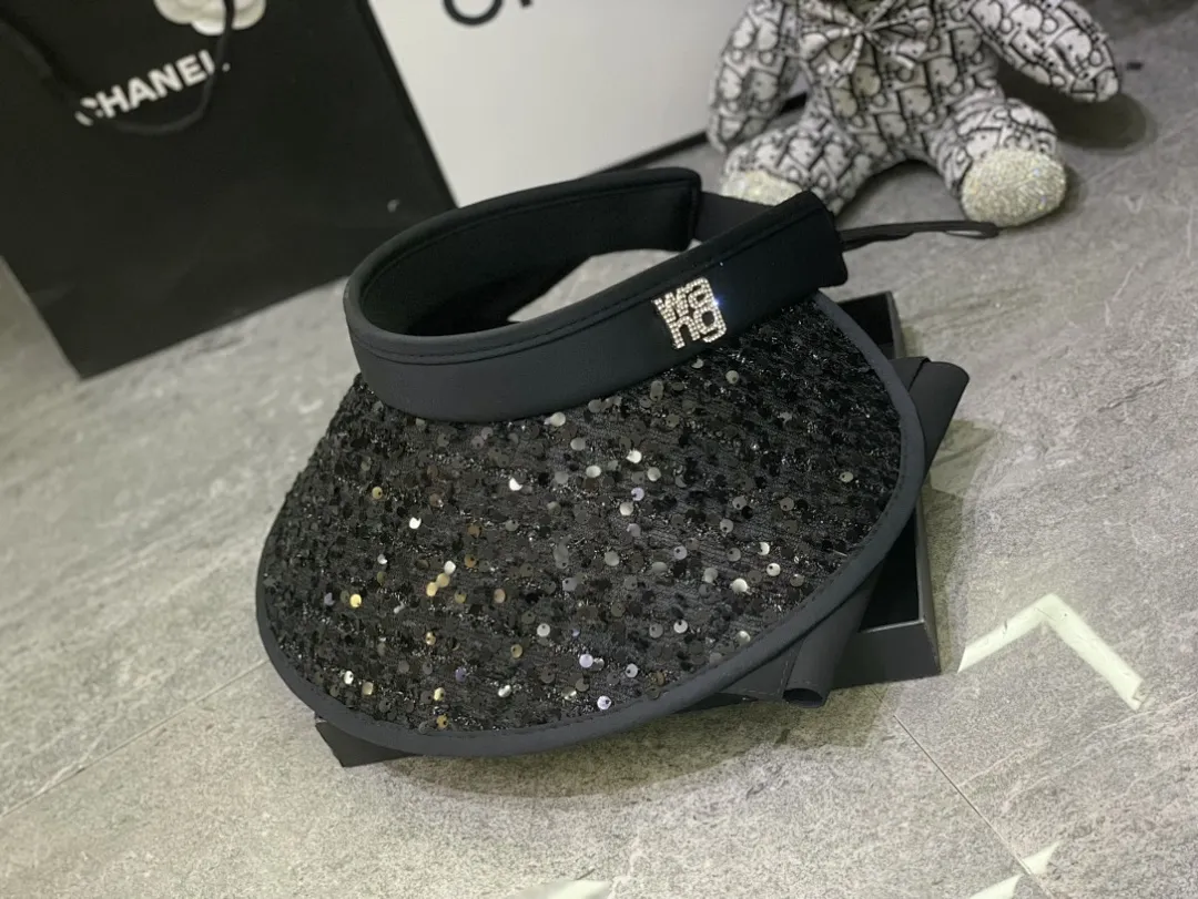 大王亮片空顶帽