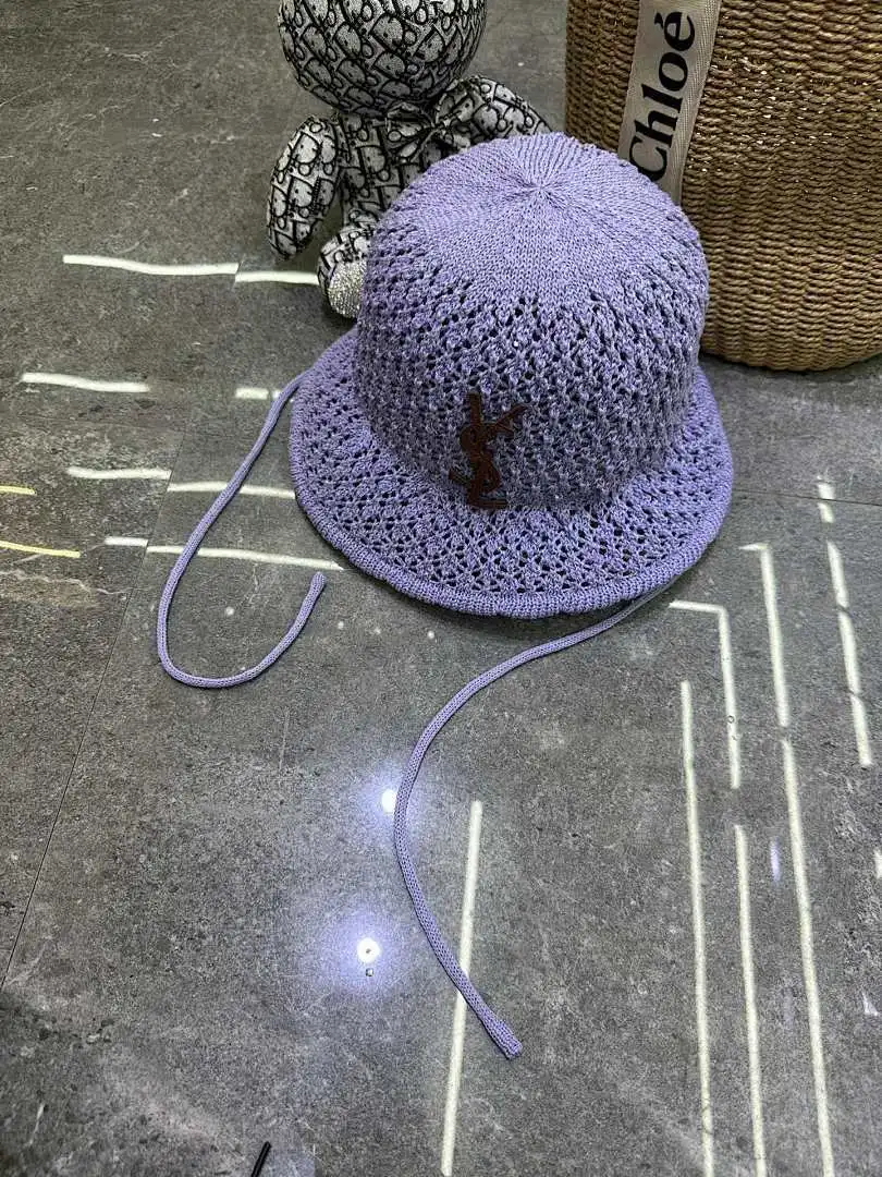 YsL 爆款手工钩针渔夫帽