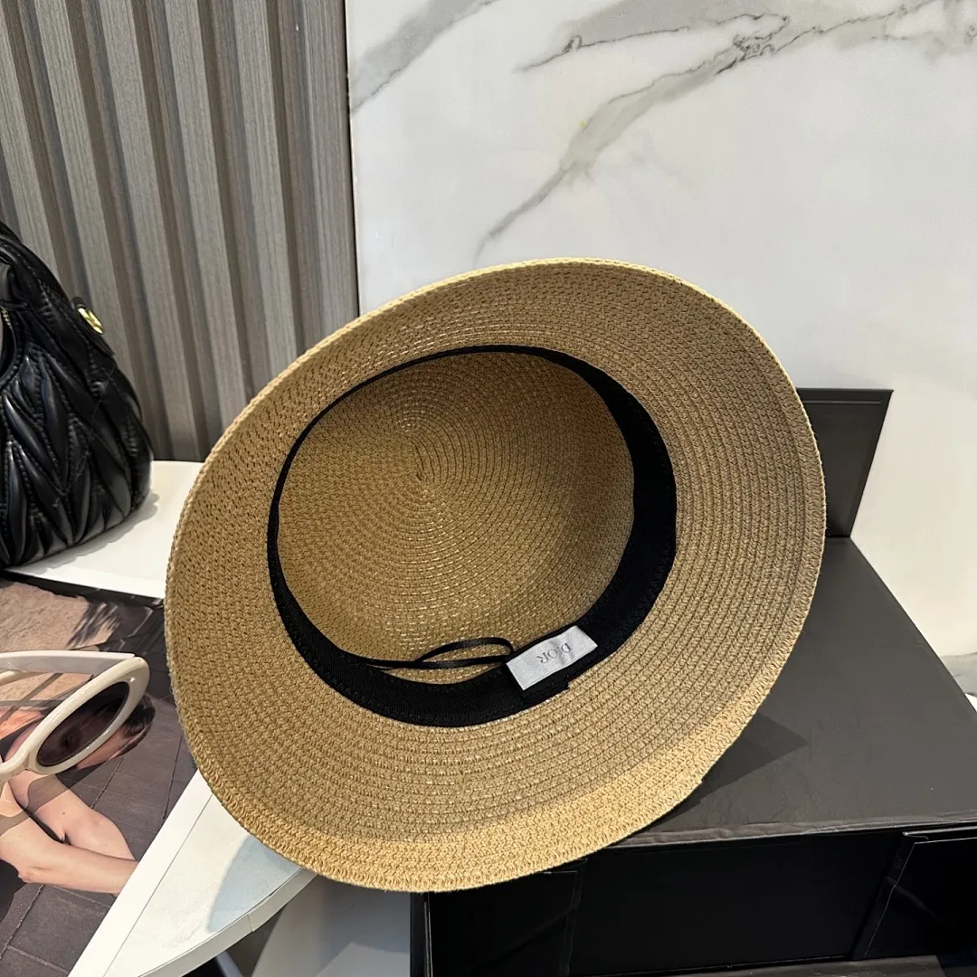 迪奥 Dior2025新款草帽，高级定制，名媛风，细节待上，夏季防晒防紫外线，出行必备，百搭好看