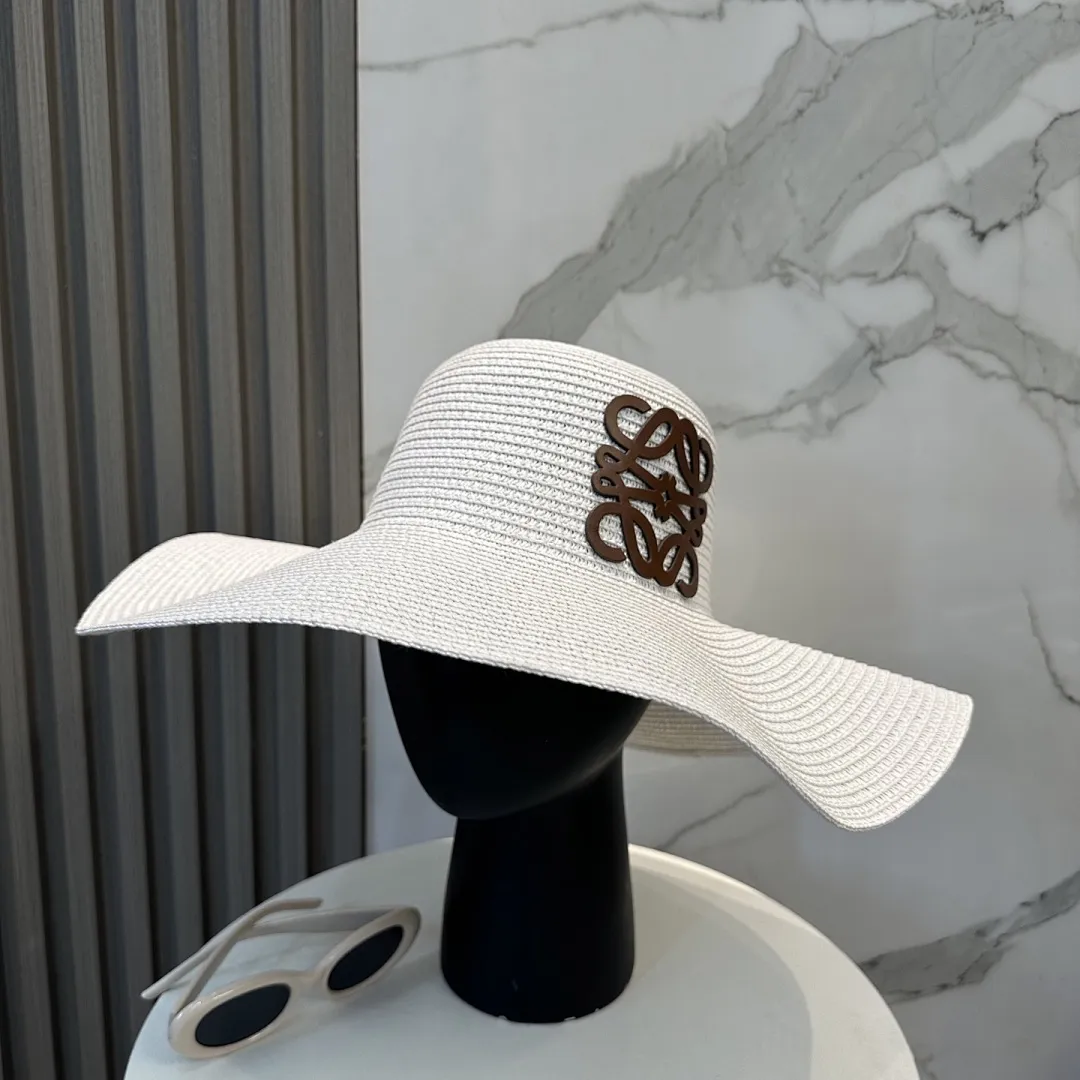 LOEWE罗意威大檐帽，太阳大草帽，细草制作，官方款开模，非市场普通版本,头围57cm