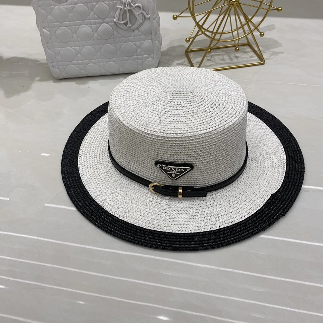 普拉达 平顶帽
