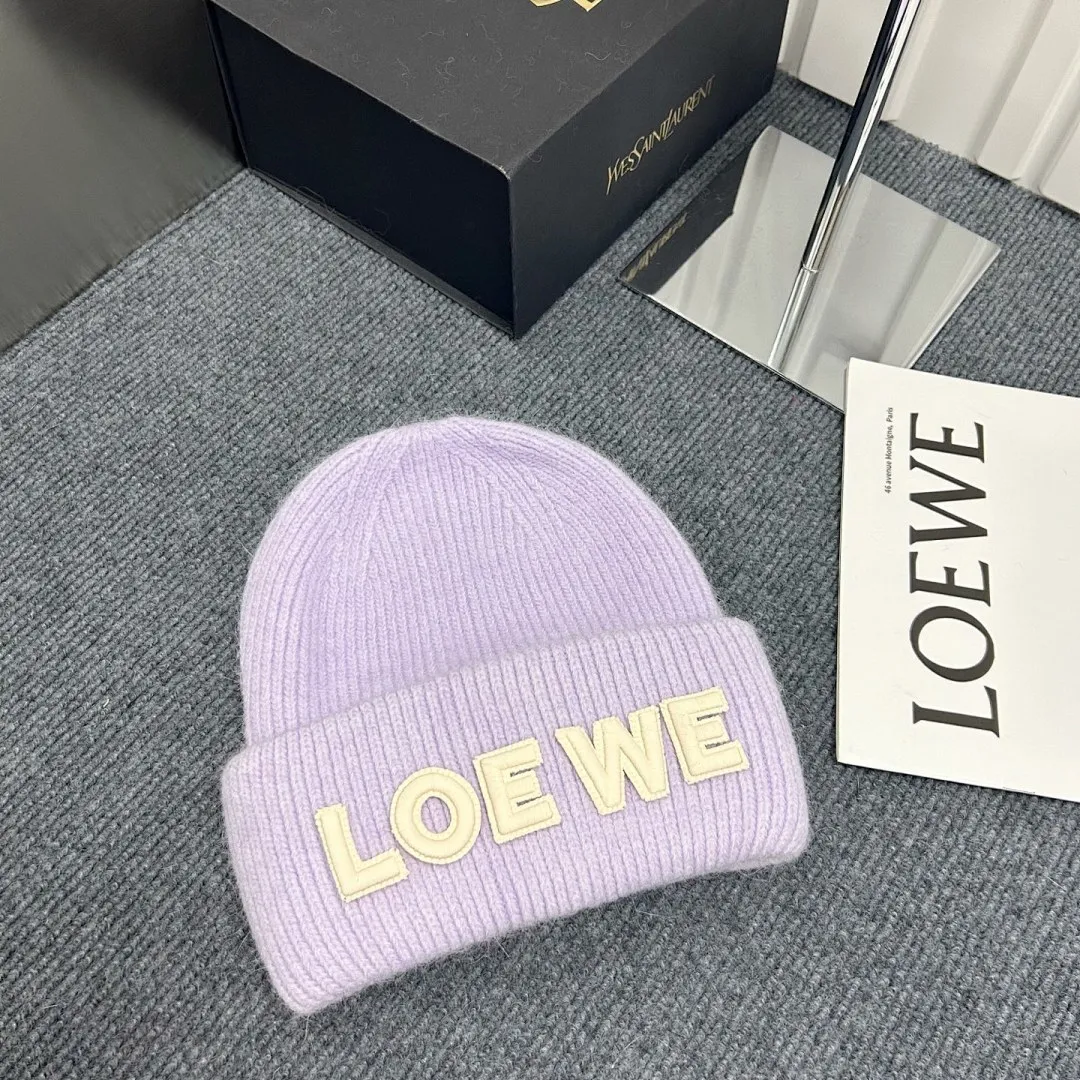 爆单LOEWE兔毛针织帽回货回货🔥✈️✈️