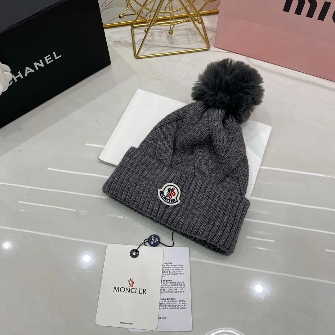 Moncler 带球针织帽 跑量款