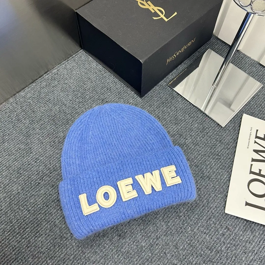 爆单LOEWE兔毛针织帽回货回货🔥✈️✈️