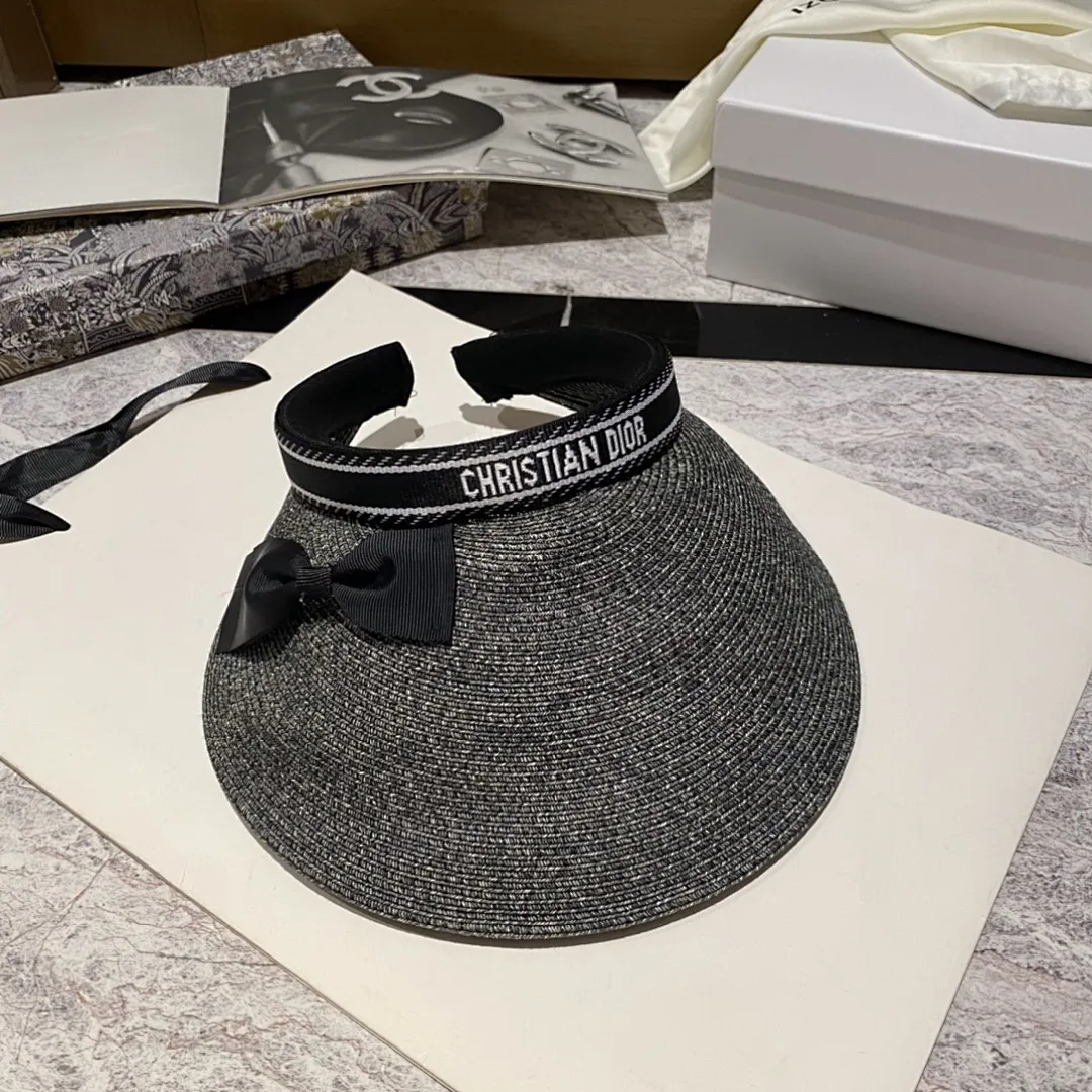 Dio* 迪奥蝴蝶结🎀空顶帽