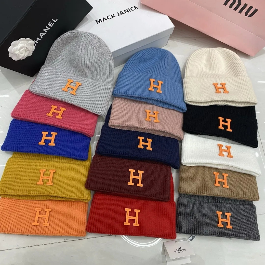 H爱马仕 羊绒针织帽