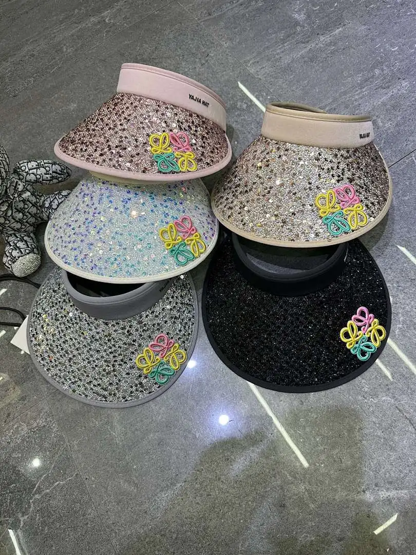 罗意威爆款亮片空顶帽