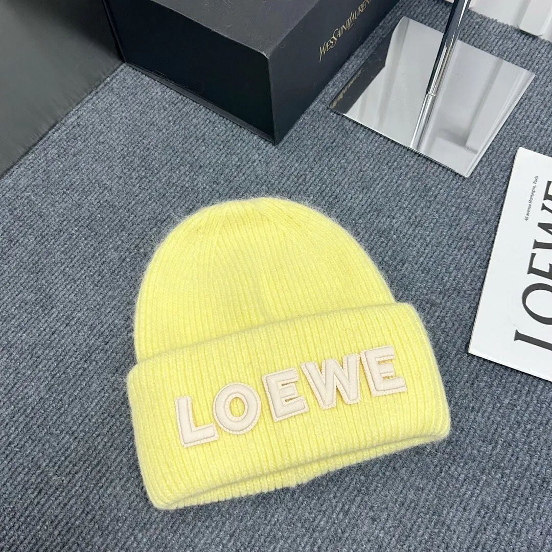 爆单LOEWE兔毛针织帽回货回货🔥✈️✈️