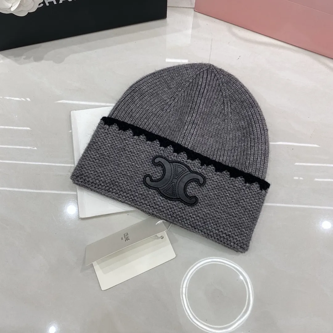 Celine 羊绒针织帽