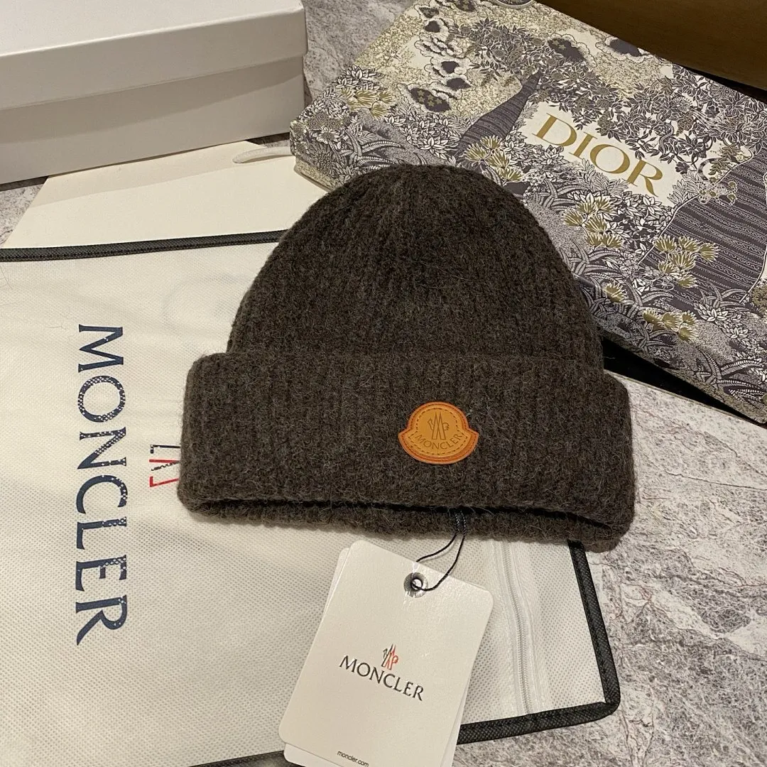 Moncler 羊毛针织帽