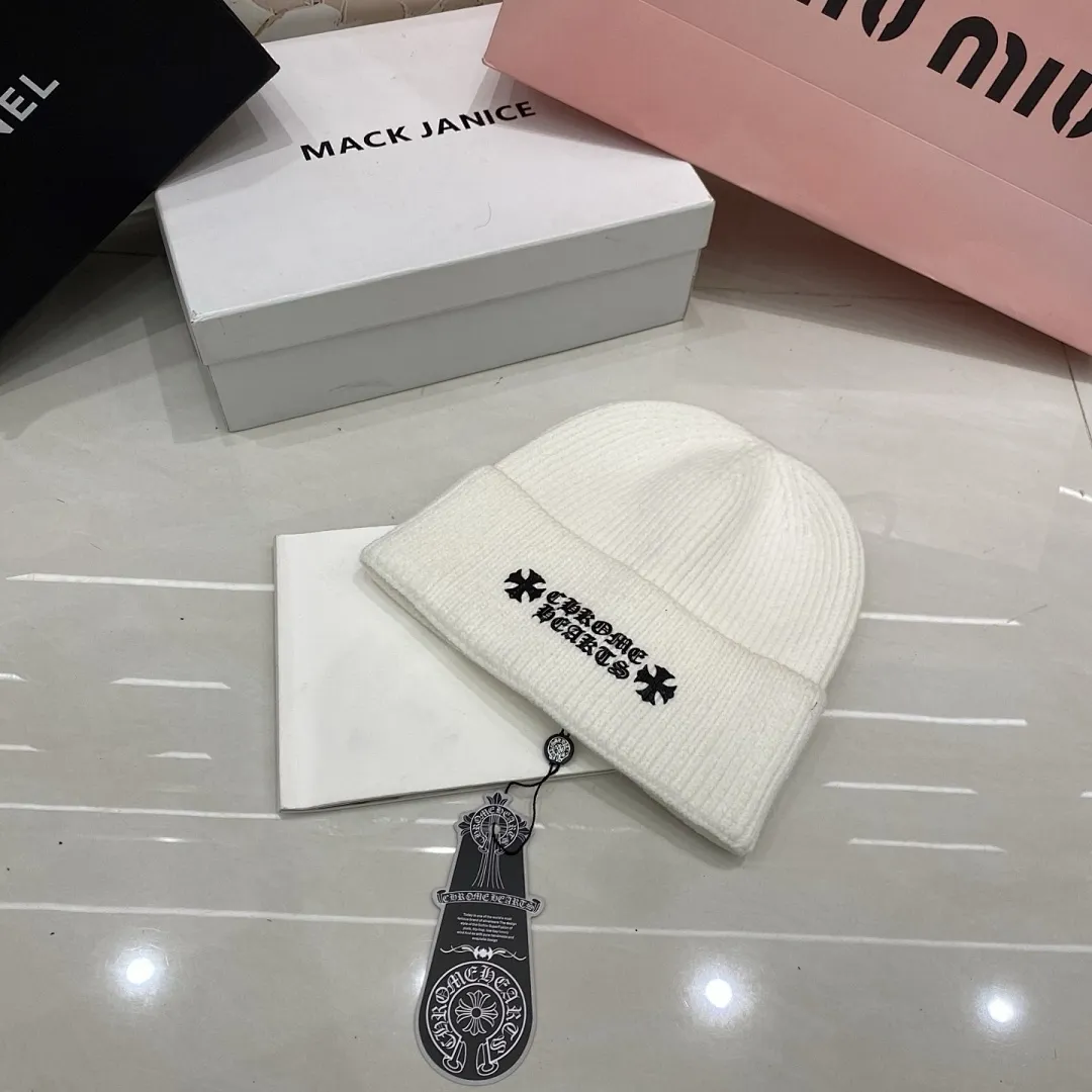 克罗心 羊绒针织帽