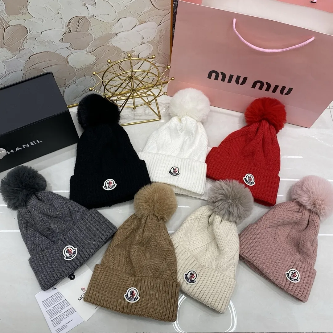 Moncler 带球针织帽 跑量款