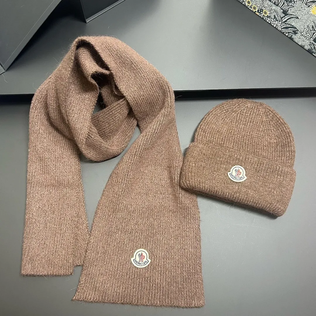 蒙口MO 兔毛 冷帽+围巾套装🔥✈️