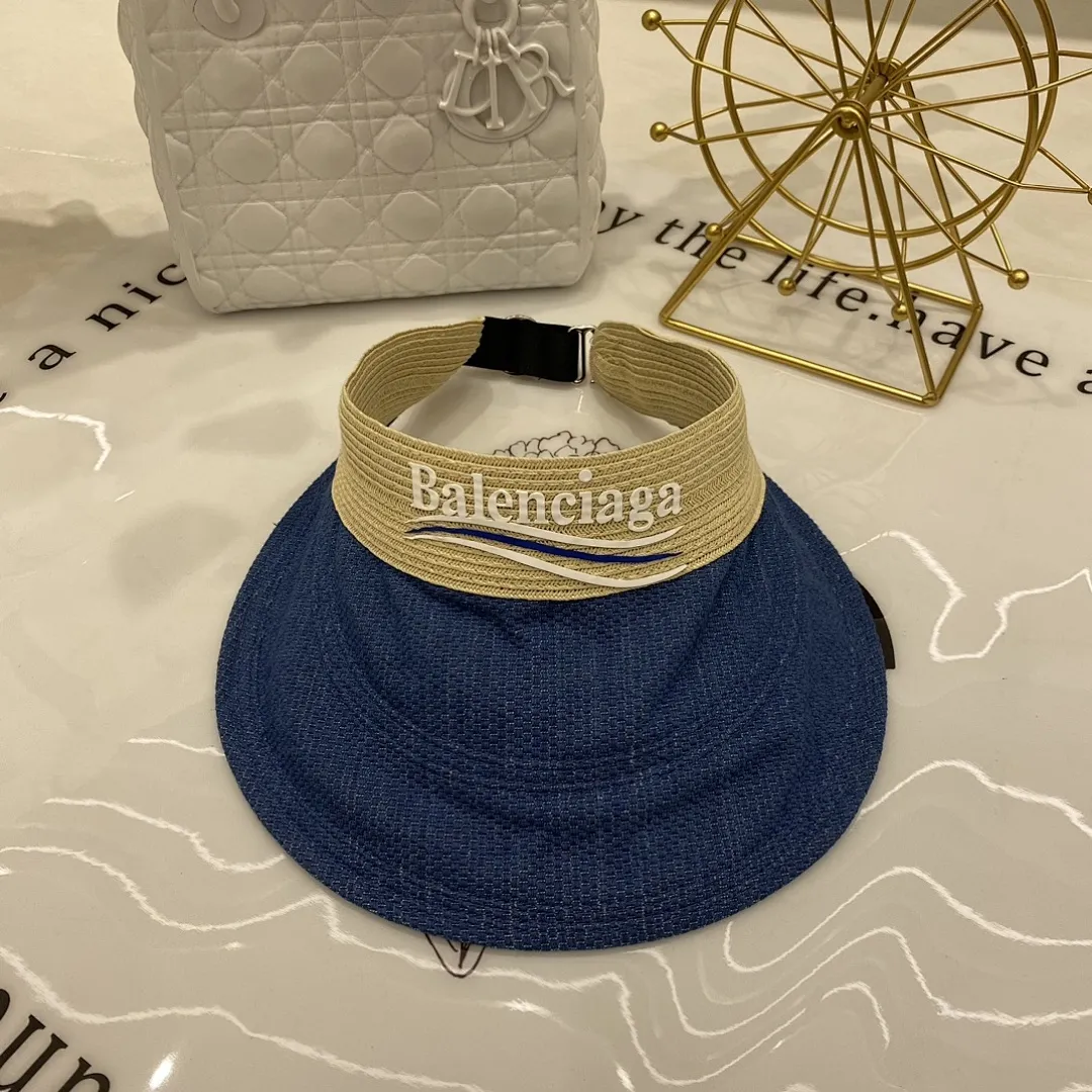 巴黎世家 牛仔空顶帽