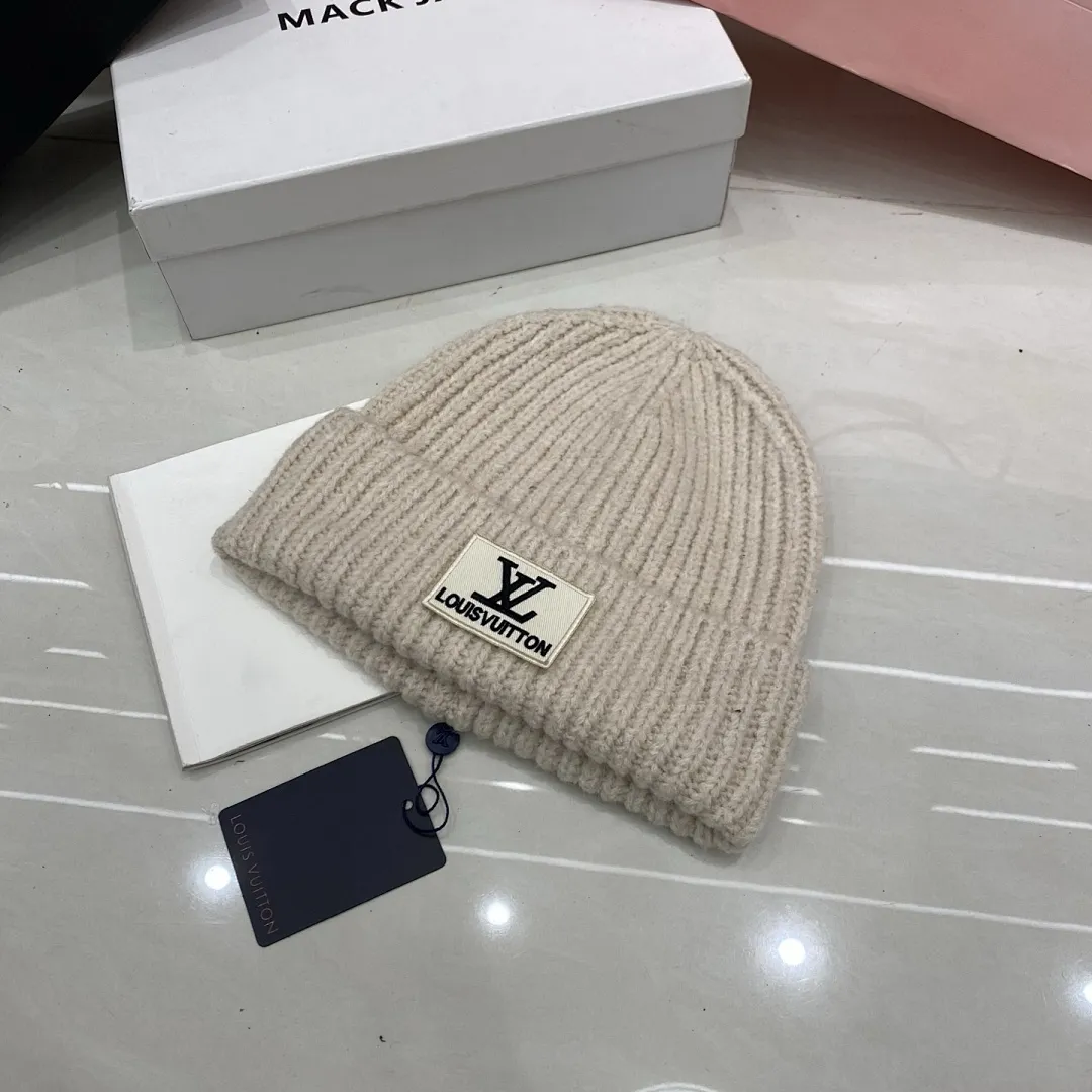 Lv 羊绒针织帽