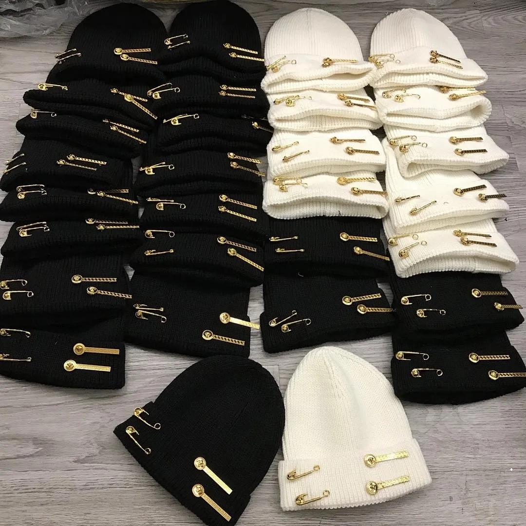 Versace范思哲 羊绒针织帽