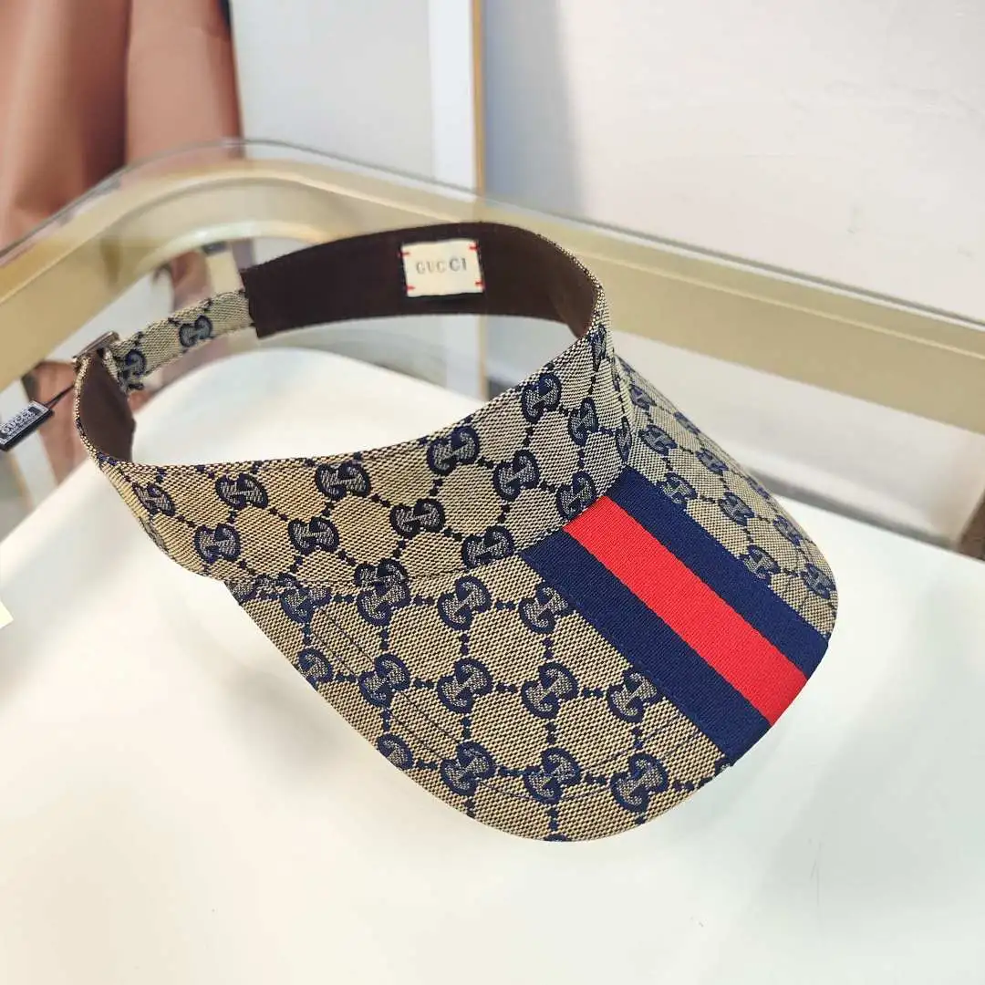 GUCCI大织带蓝色空顶