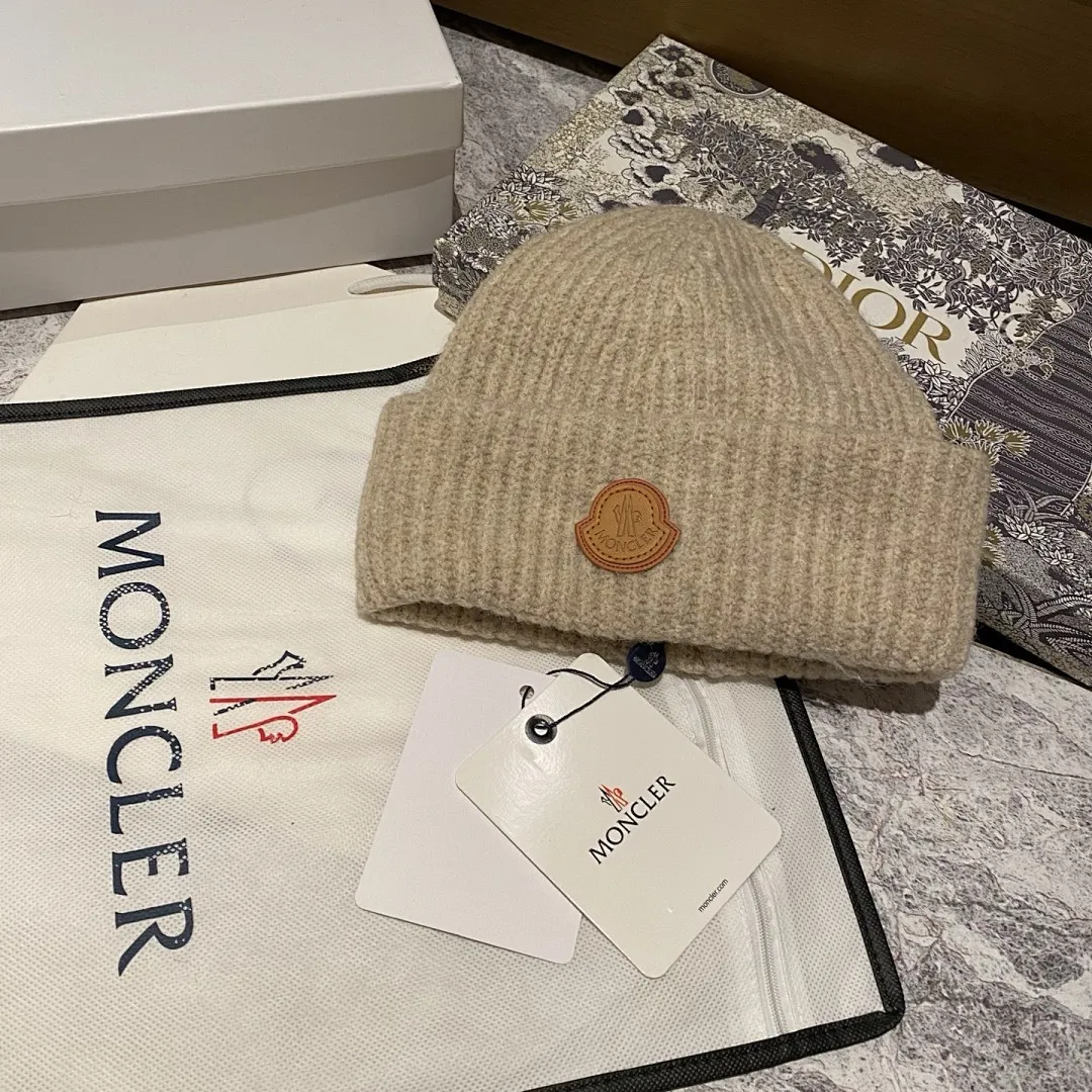 Moncler 羊毛针织帽