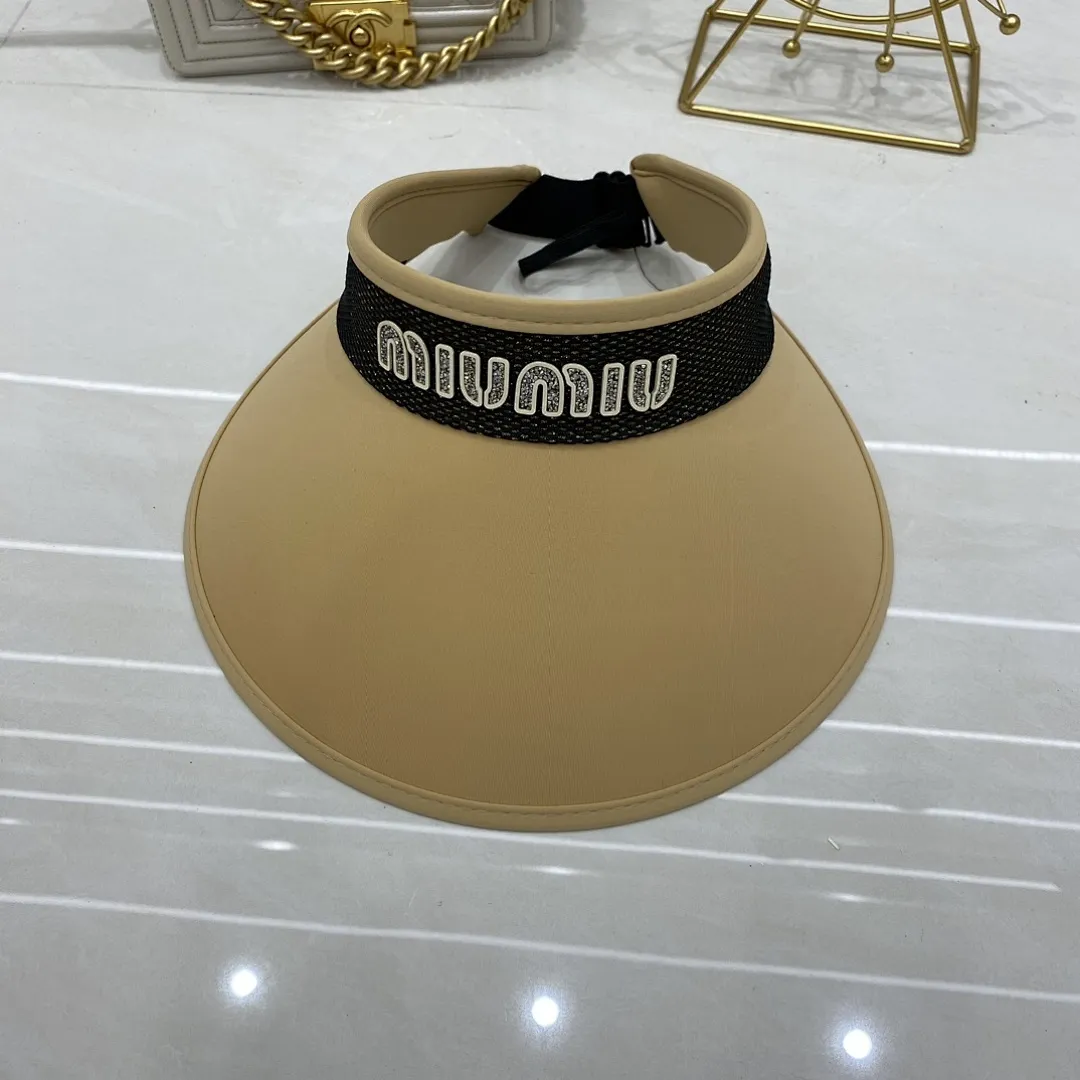 缪缪 冰丝空顶帽