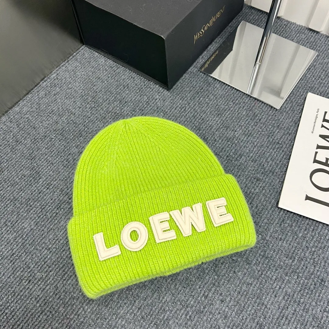 爆单LOEWE兔毛针织帽回货回货🔥✈️✈️