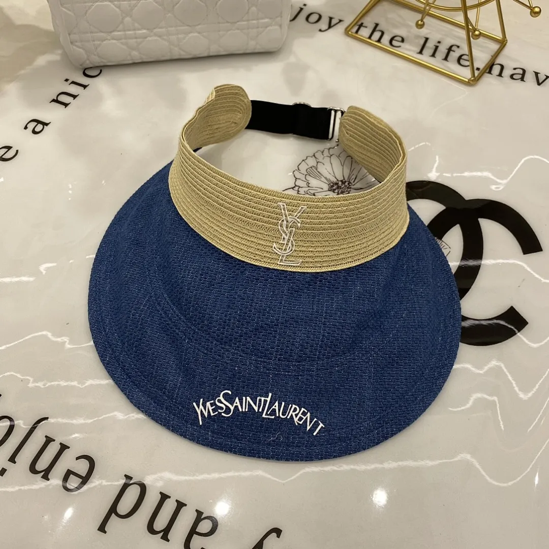 圣罗兰 牛仔空顶帽