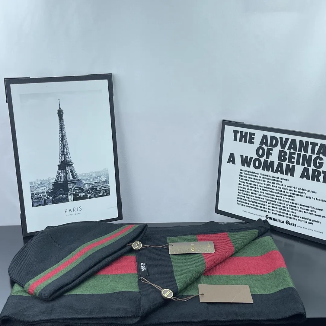 G家 【羊毛套装帽子-帽子➕围巾】经典套装帽子!成分:70%羊毛➕30%兔毛。