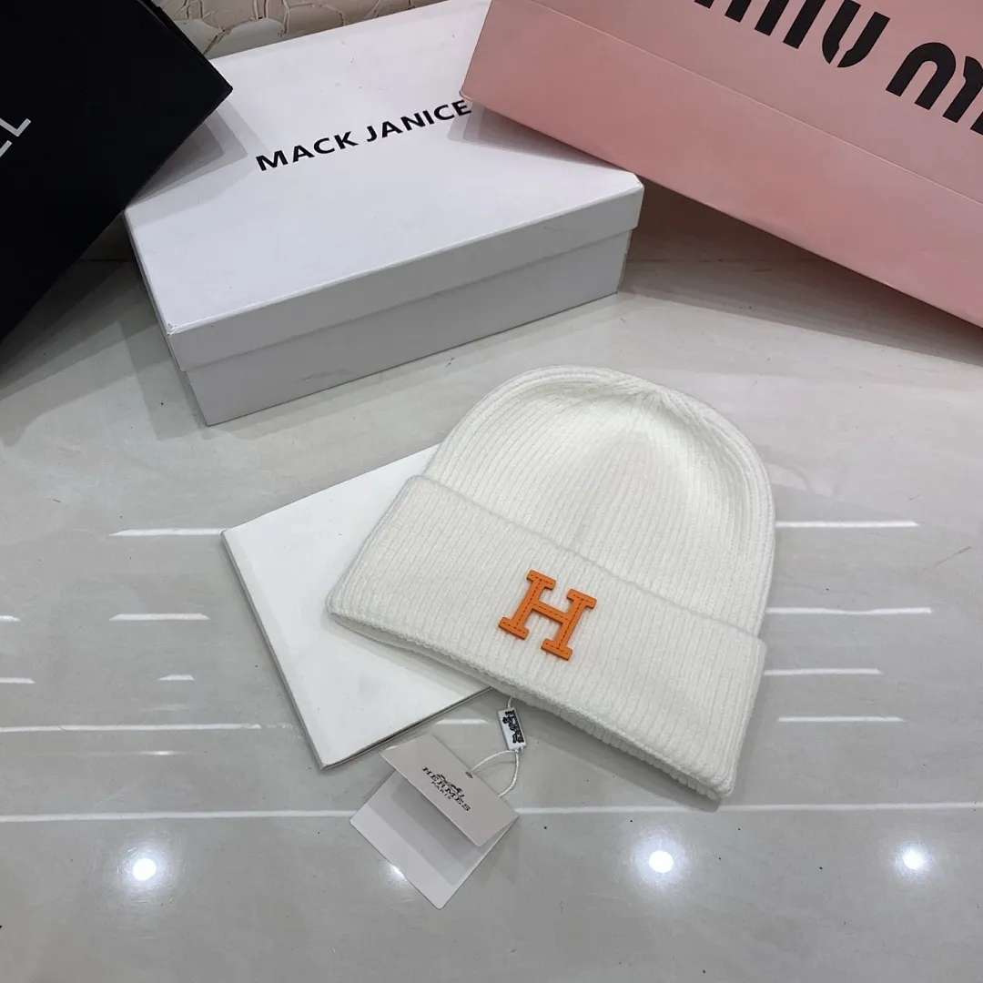 H爱马仕 羊绒针织帽
