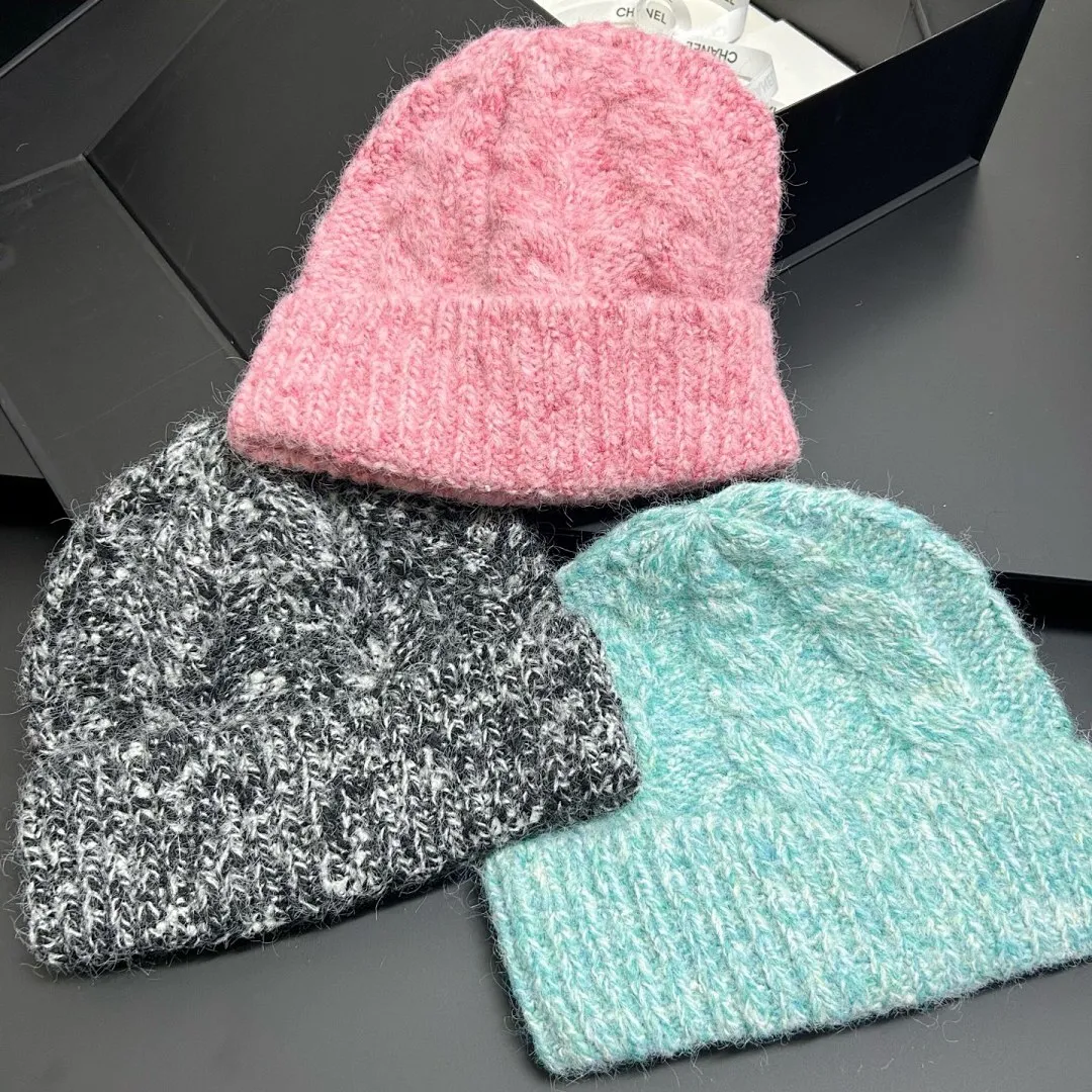 净版 日系麻花毛线帽🔥
