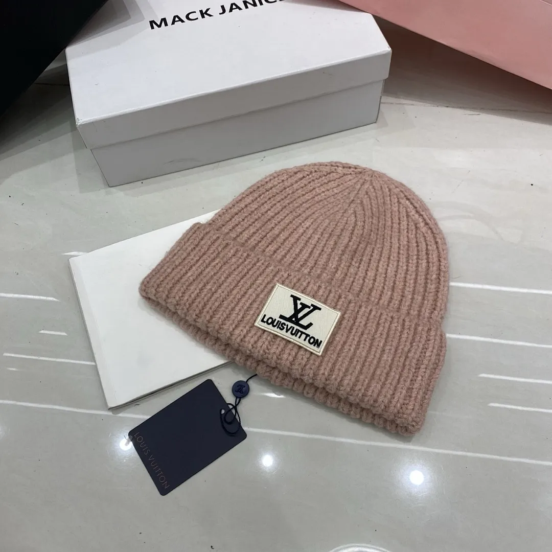 Lv 羊绒针织帽