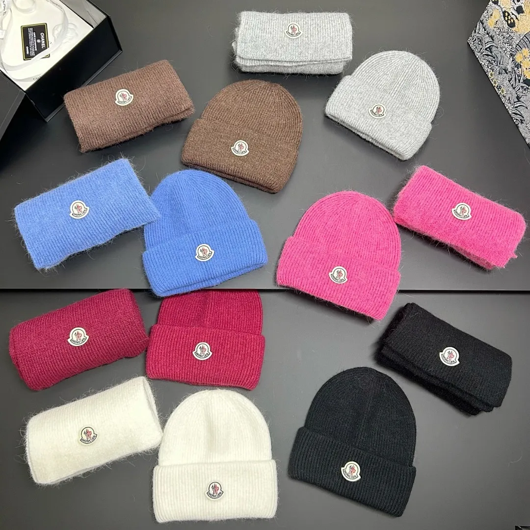 蒙口MO 兔毛 冷帽+围巾套装🔥✈️