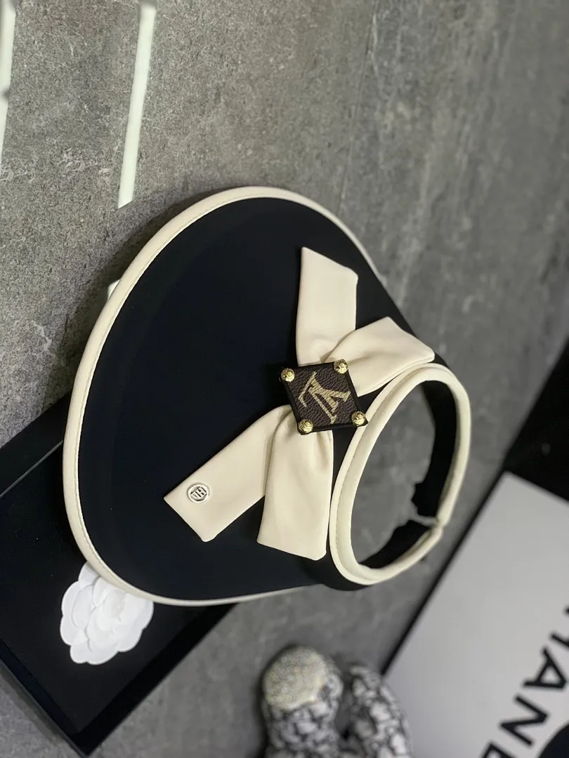 v 蝴蝶结🎀冰丝空顶帽