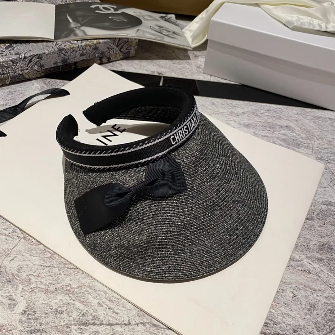 Dio* 迪奥蝴蝶结🎀空顶帽