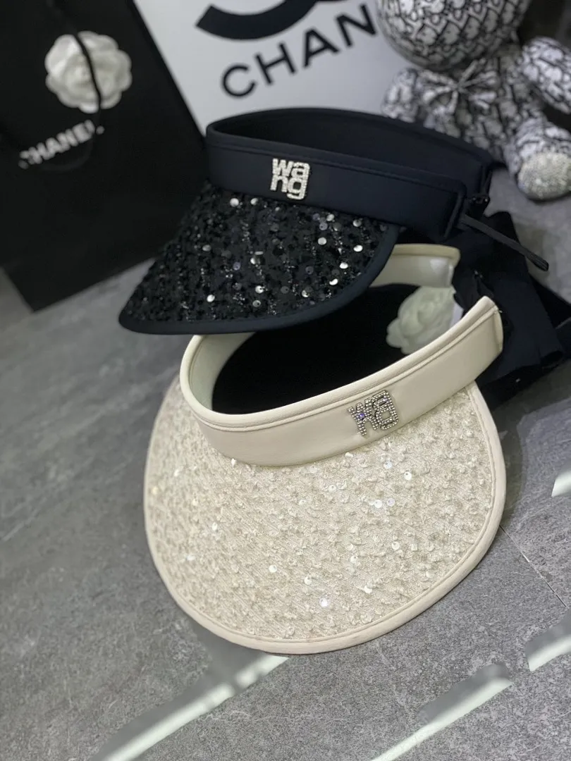 大王亮片空顶帽