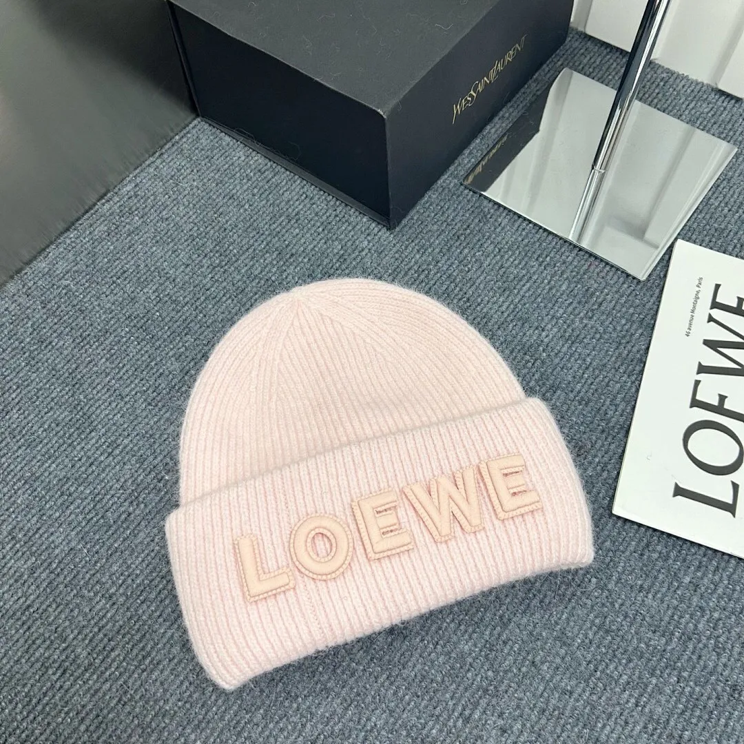爆单LOEWE兔毛针织帽回货回货🔥✈️✈️