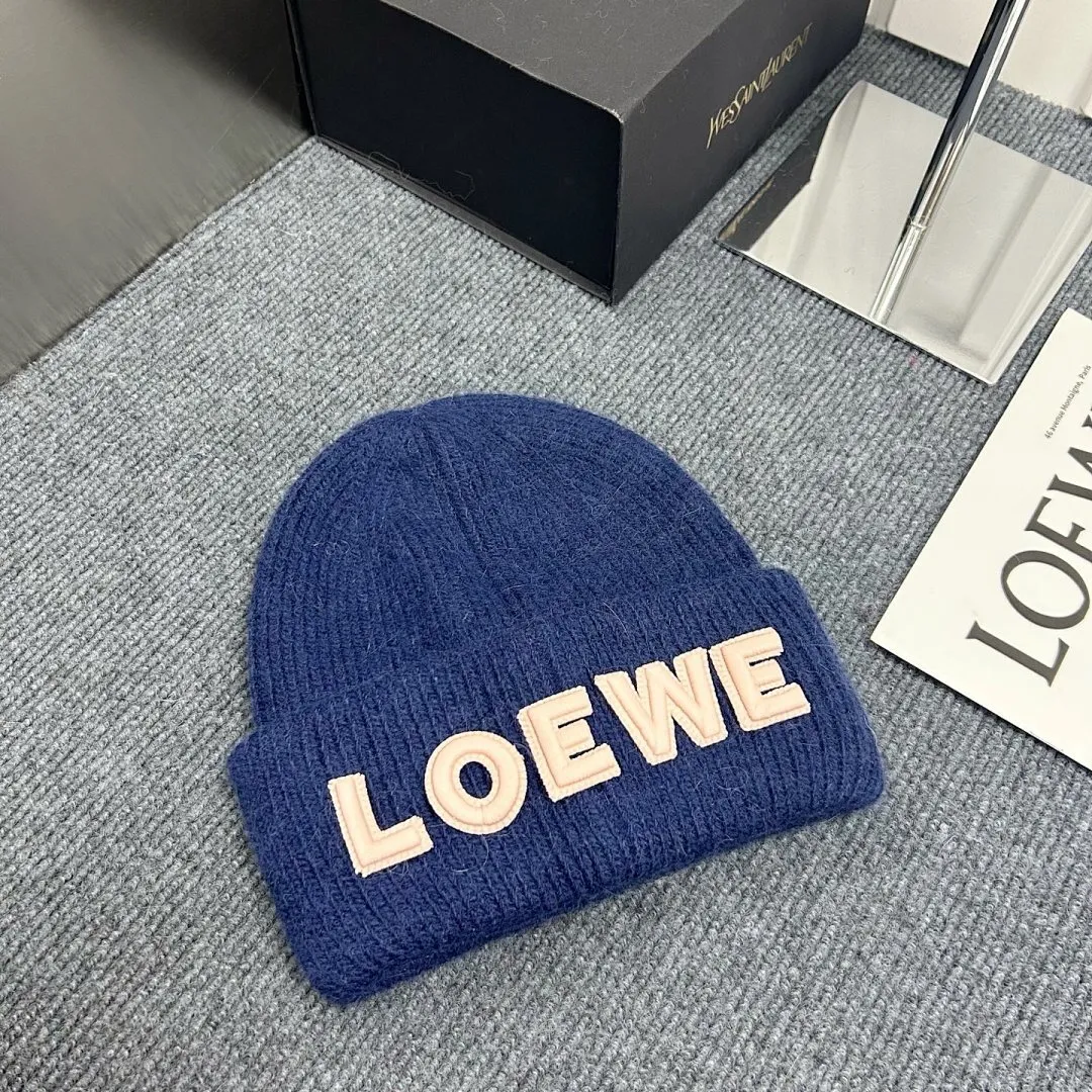 爆单LOEWE兔毛针织帽回货回货🔥✈️✈️