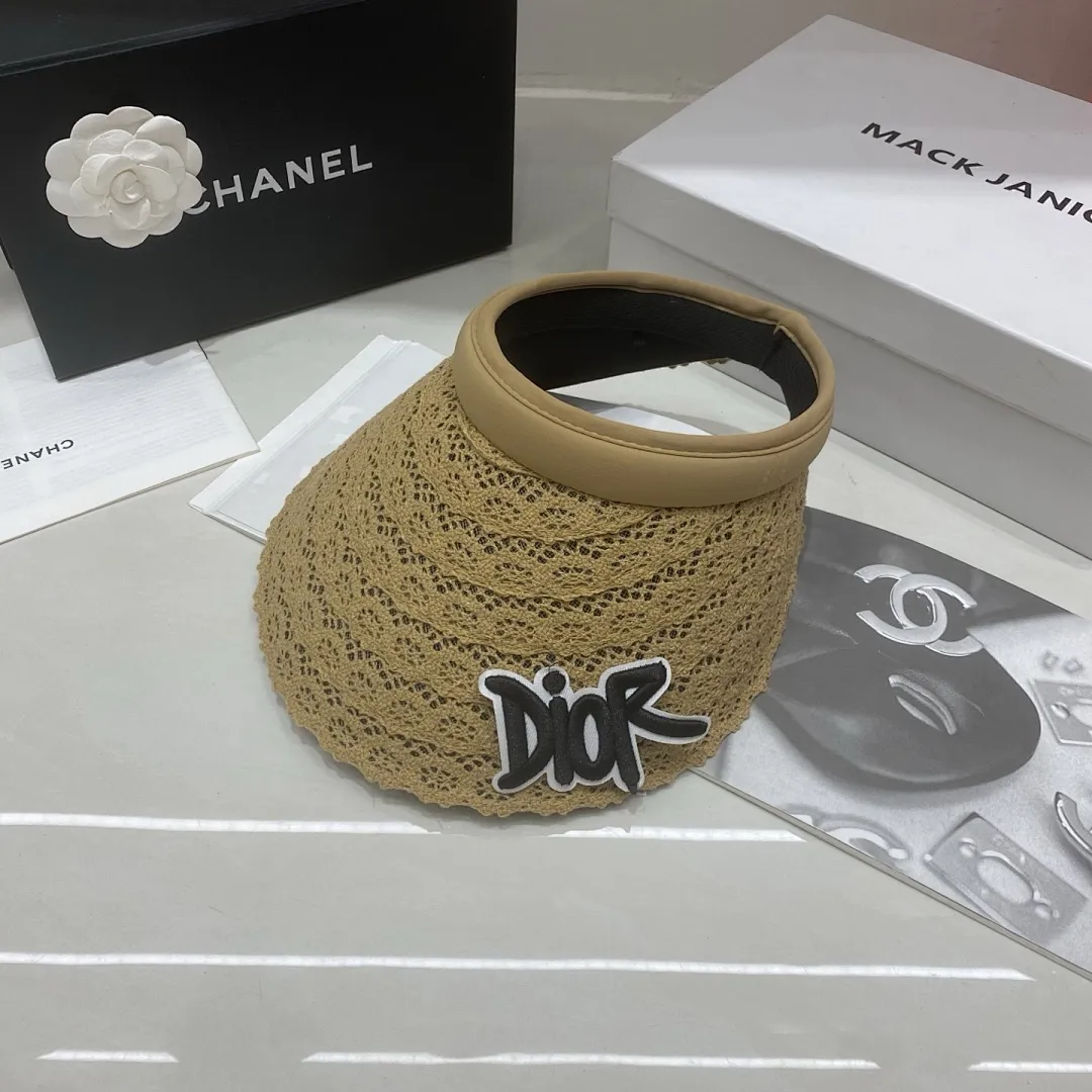 Dior迪奥 蕾丝防晒空顶帽